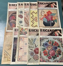 10 Riviste RICAMO ANNI 30