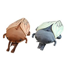 Grazioso zaino di peluche con