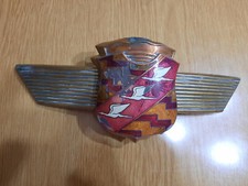 Fregio Stemma Ornamento Targhetta Anteriore Cofano Fiat 1400 Cabrio 