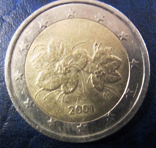 Moneta finlandia euro 2001 - moneta, 2