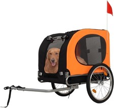 Pet Bike Trailer Carrello per