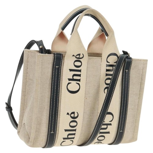 Chloe woody hand bag - woody, canvas
