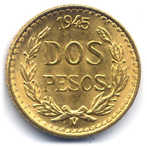 Mexico pesos 1945 - mexico,