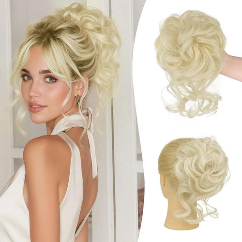 Chignon capelli finti con - capelli,