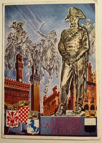 Cartolina carabinieri legione - carabinieri,