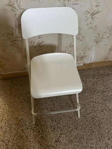 Sedia pieghevole ikea bianca - pieghevole,