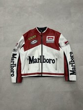 Vintage Marlboro Racing  Real Leather Jacket