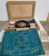 set da gioco Roulette Vintage
