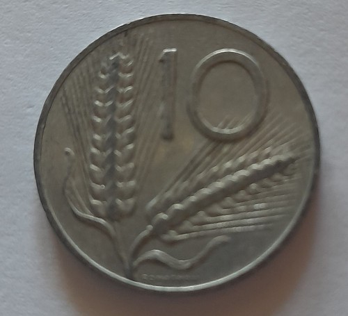 Lire 1955 spiga repubblica - lire,