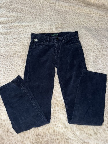 Pantalone lacoste ragazzo blu - ragazzo,