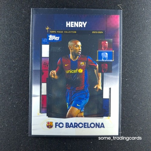 Topps thierry henry - topps, fc