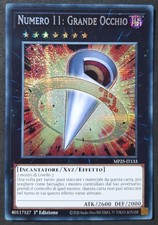 NUMERO 11 GRANDE OCCHIO Rara Segreta Prismatica in Italiano MP25-IT133 YUGIOH