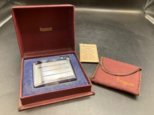 Vintage ronson chrome adonis - chrome, "adonis"