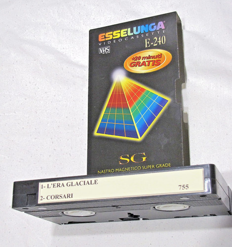 Vhs videocassetta esselunga - vhs,