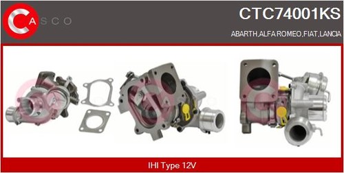 Turbocompressore casco per - turbocompressore,