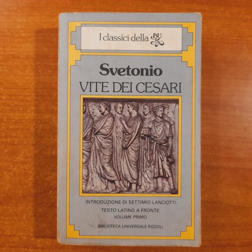 Vita dei cesari volume - vita, primo