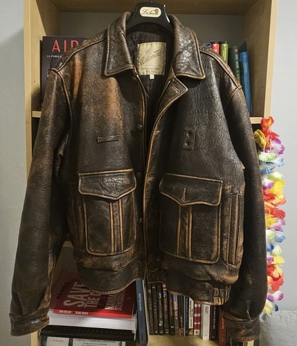 Giacca vintage pelle - giacca, da