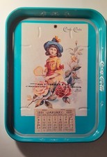 VASSOIO COCA COLA VINTAGE - CALENDARIO DEL 1891