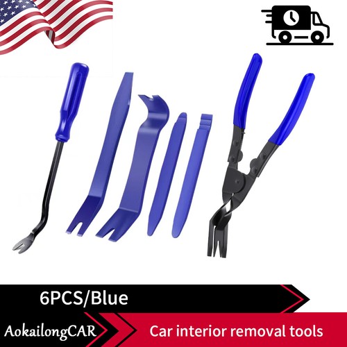 Car trim removal tool set - trim, hand