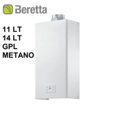 BERETTA FONTE LX CAMERA APERTA SCALDABAGNO SCALDINO 11 LT 14 LT GPL METANO