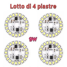 Lotto di 4 Piastre led Chip