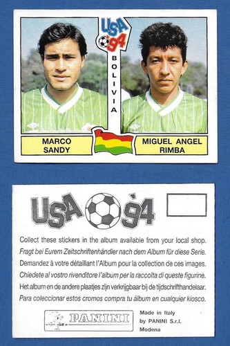 Figurina calciatori panini usa - figurina,