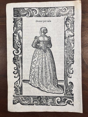 Donna veneziana nel 1598 - veneziana,