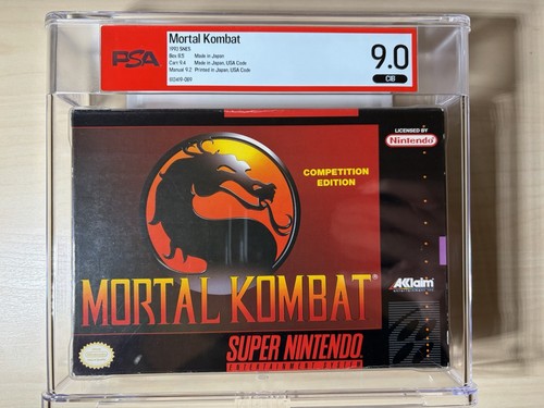 Mortal kombat super - kombat, nintendo