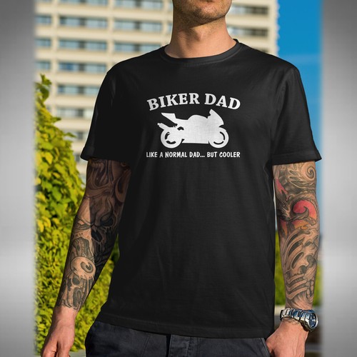 Shirt biker papà - t-shirt,