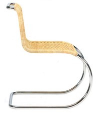 Sedia in Midollino Mies Van