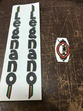 KIT 2 PZ ADESIVI ETICHETTE STICKERS VINTAGE LEGNANO BICICLETTA DA CORSA