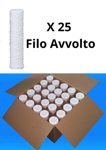 Filtro filo avvolto set 25 - 9",