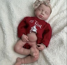 Bambola Reborn Femmina in Silicone Morbido 56Cm Neonata Reborn Bambola TOTAL SIL