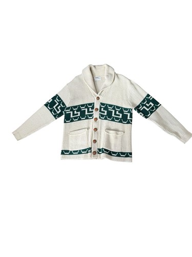 Cardigan vintage collo