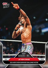 2025 Topps Now WWE #135 Je'Von