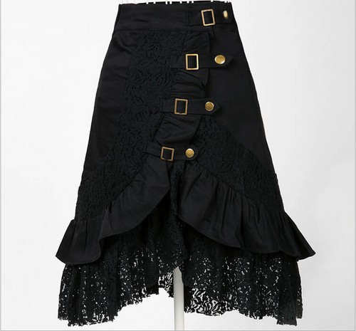 Gonna donna nera - , pizzo