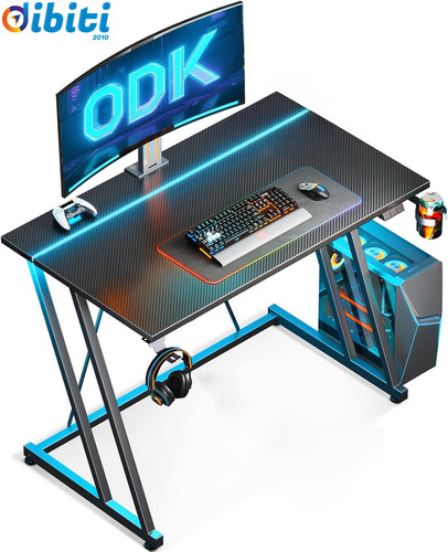 Scrivania gaming con led - led,