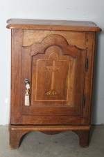 Antico inginocchiatoio/ credenzino Piemontese XVIII SEC Luigi XV . Mis h 77