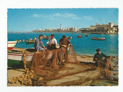 Cartolina bari italia - bari,,