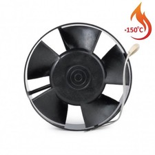 Extractor Axial Alta Temperatura 150°C Ø120 mm Ventilador Conductos IPX4 150m³h