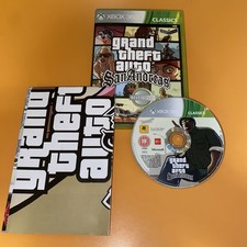 Gta Grand Theft Auto San Andreas Xbox 360 Gioco Multilingua ITA Con Mappa