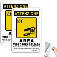 Cartello Videosorveglianza