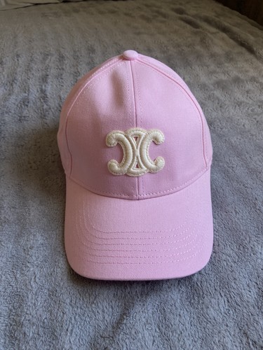 Casquette celine triomphe rose - casquette,