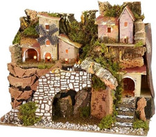 Paesaggio Presepe Illuminato