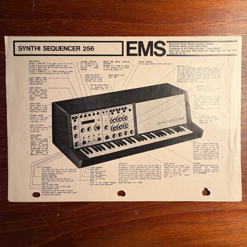Vintage ems synthi - vintage,