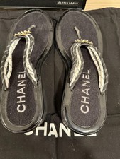 CHANEL Fabric Embellished