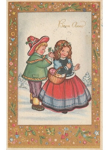 1956 cartolina epoca - cartolina, buon