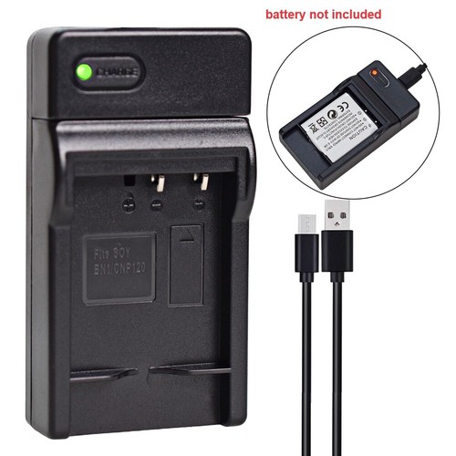 Caricabatteria usb bn1 per - np-bn1,
