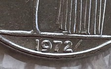 Moneta rara 1972 - -, 1972/