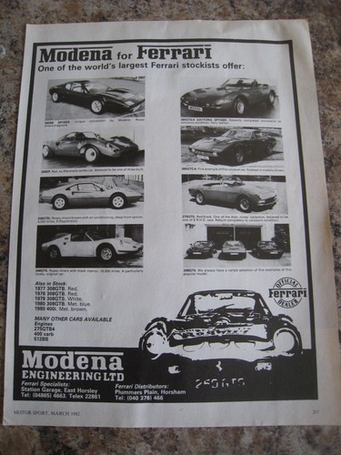 Modena for ferrari - ferrari,